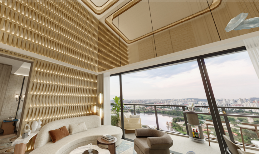 The Lakegarden Residences Penthouse feature on Yan.sg